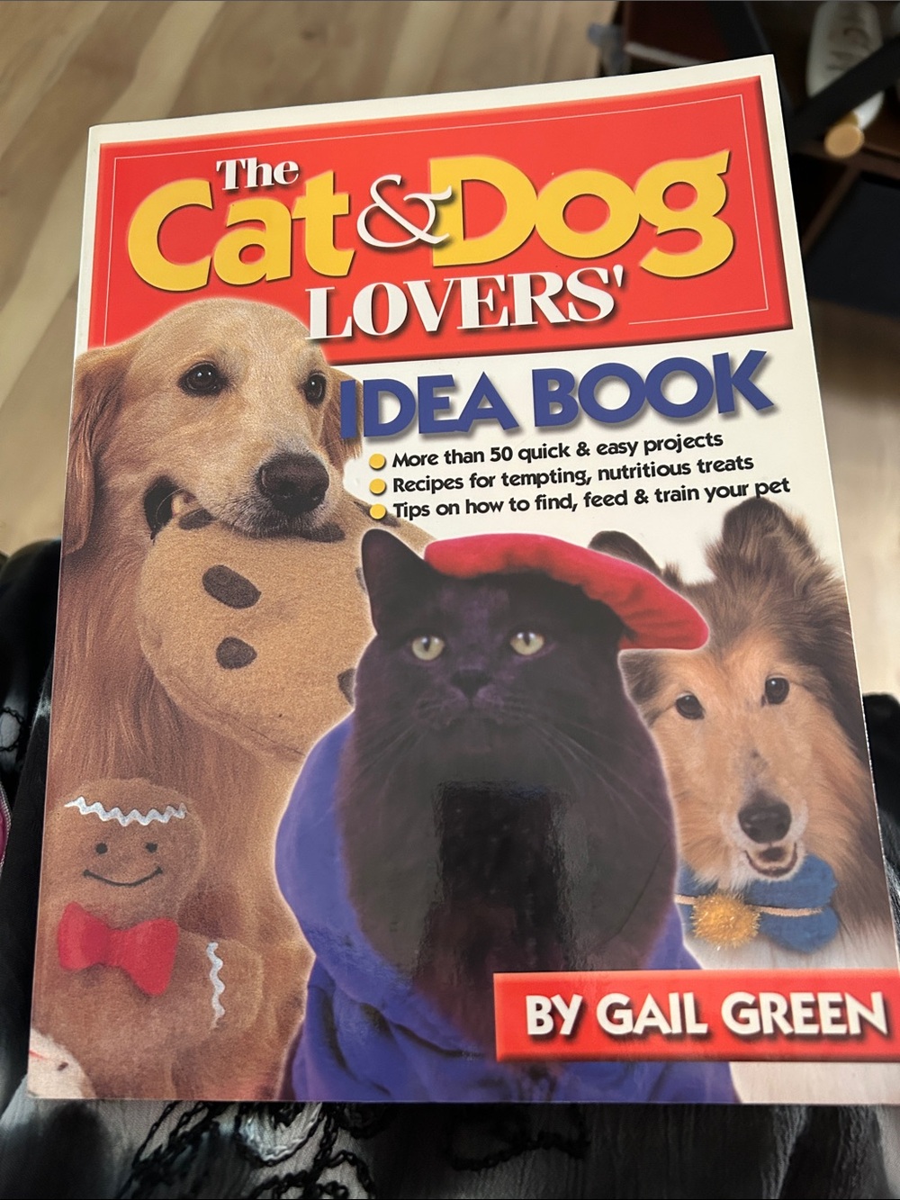 The Cat & Dog Lovers' Idea Book — Red, Yellow, Blue Cover